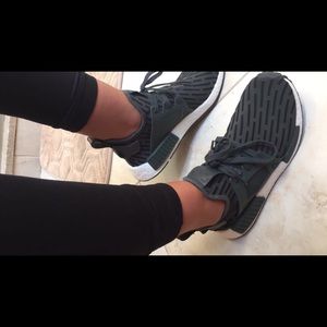 Women’s Adidas NMD R1 -Olive Green Size 9